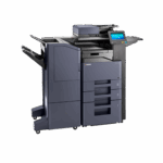 Photocopieur Kyocera TASKalfa 6053ci grand format A3 couleur, multifonction professionnel haute capacité avec options de finition et maintenance 5 ans par Clynt.