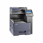 Photocopieur Kyocera TASKalfa 306ci compact A4/A3 couleur, multifonction professionnel avec scanner rapide et impression haute performance, proposé par Clynt avec maintenance 5 ans.