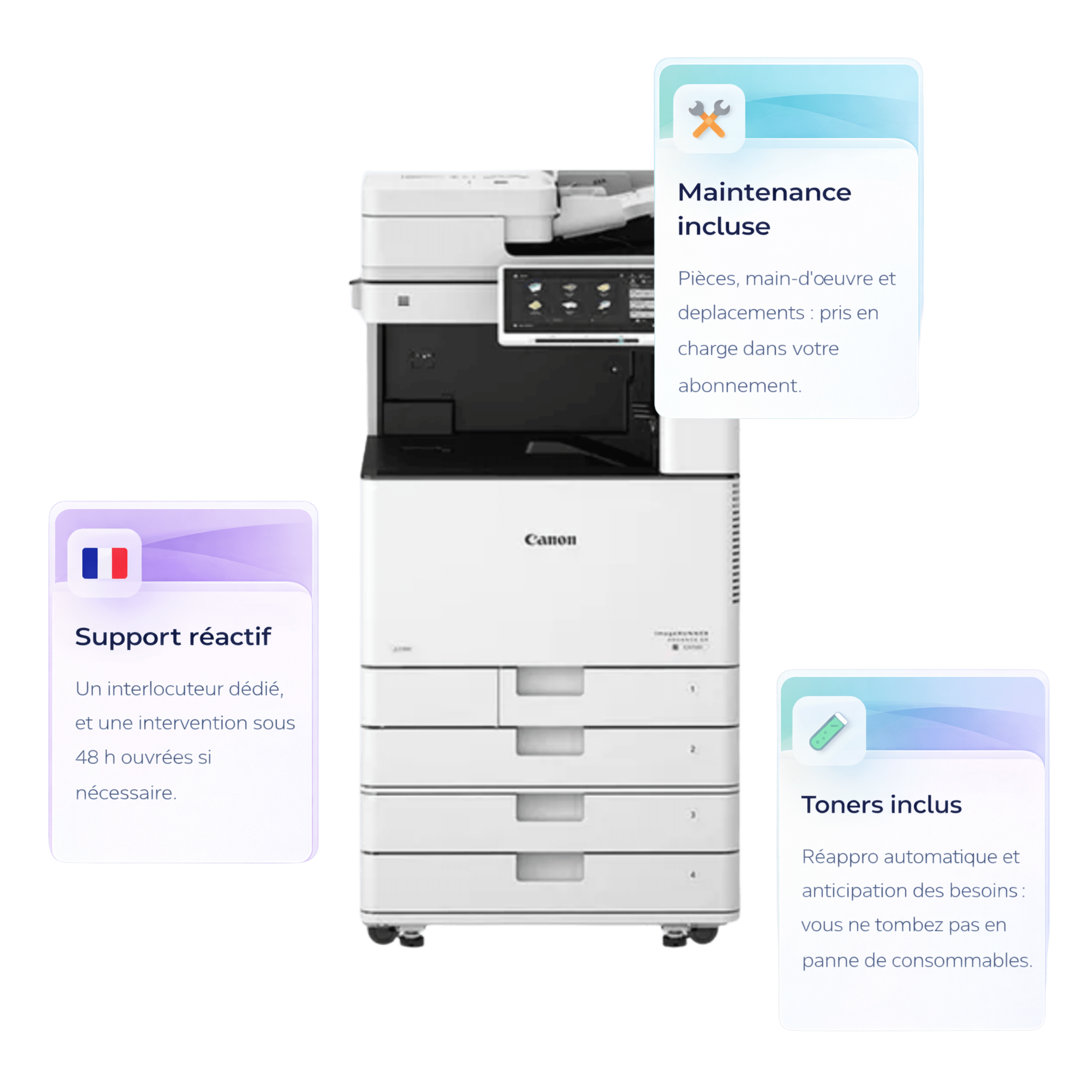 Maintenance et toners Clynt